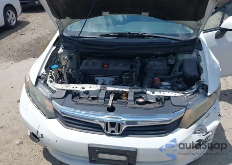 2012 Honda Civic Lx from USA, damaged, VIN 2HGFB2F58CH587486